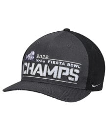 Nike men's Black TCU Horned Frogs College Football Playoff 2022 Fiesta Bowl Champions Locker Room CL99 Adjustable Hat