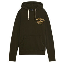 SUPERDRY Workwear Flock Chest Hoodie