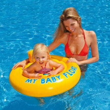 Intex My baby float Желтый 56585