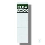 Elba Spine Label for Lever Arch Files самоклеящийся ярлык Белый 10 шт 04297