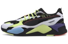 Central Saint Martins x Puma Rs-X³ 黑复古百搭 低帮运动休闲鞋 绿 / Кроссовки PUMA Central Saint Martins x Puma Rs-X 372712-01