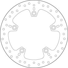 BREMBO 68B407C0 Brake Disc