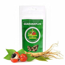 Суперфуды Guaranaplus Guarana + Ginseng Растительный экстракт из семян гуараны + порошок корня женьшеня для стимуляции сердечно-сосудистой деятельности 100 капсул