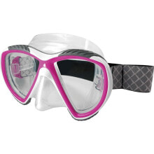 Masks and snorkels for scuba diving