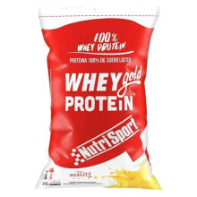 Сывороточный протеин nUTRISPORT Whey Protein Gold 500g Banana