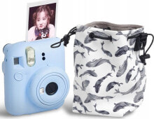 Купить сумки, кейсы, чехлы для фототехники LoveInstant: Pokrowiec LoveInstant Futerał Etui Pokrowiec Torba do FujiFilm INSTAX Mini 12 11 40 9 LiPlay EVO Link 2SE / SQUARE SQ40 SQ6 SQ1 SQ20 SQ10 / Wieloryb