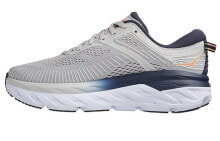 HOKA ONE ONE Bondi 7 耐磨减震 低帮 跑步鞋 女款 灰色 / Кроссовки HOKA ONE ONE Bondi 7 1110519-LRBI