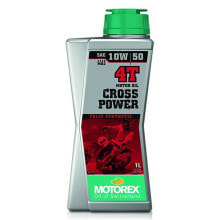 Motor Oil for Motorcycle Motorex Cross Power 1 L 10w50