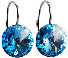 Женские ювелирные серьги silver earrings 31106.3 aqua