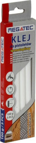 Купить стержни для клеевых пистолетов MegaTec: Wkłady klejowe Megatec 11 mm x 200 mm białe 5 szt. 0.1 kg Termik (BN1021C UN BIA)