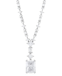 Купить ювелирные кулоны и подвески Arabella: Arabella cubic Zirconia Multi-Cut Fancy 18" Pendant Necklace in Sterling Silver