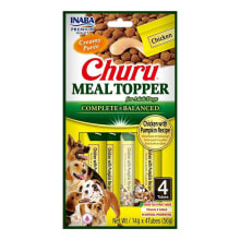 Dog Snack Inaba Churu Meal Topper Chicken with pumpkin Chicken