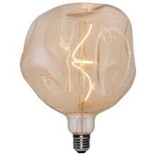 CREATIVE CABLES DL700235 Bumped G180 E27 5W 250 Lumens 2000K Sphere LED Filament Bulb