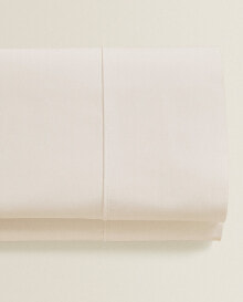 (300 thread count) cotton percale flat sheet