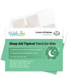 PatchAid sleep Aid Topical Patch for Kids by - Melatonin-Free! (30-Day Supply)
