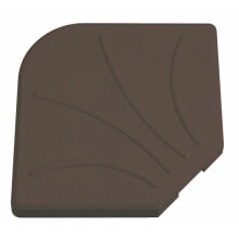 Base for beach umbrella Brown Cement 47 x 47 x 5,5 cm