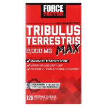 Fundamentals, Tribulus Terrestris Max, 2,000 mg, 120 Vegetable Capsules (500 mg per Capsule)