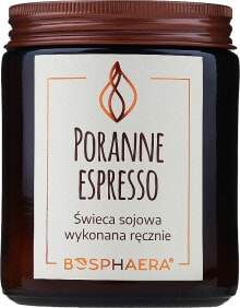 Soja-Duftkerze Morning Espresso - Bosphaera Morning Espresso