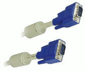 InLine 17715 VGA кабель 1,5 m VGA (D-Sub) Бежевый, Синий