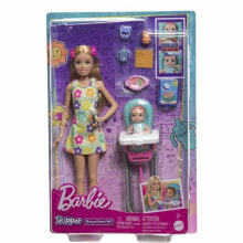 Купить детские игровые наборы и фигурки из дерева Barbie: Кукла Barbie BABYSITTER