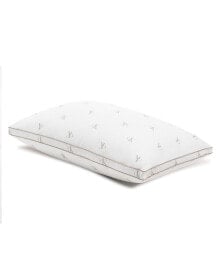 Calvin Klein monogram Logo Density Collection Cotton Pillow, Standard/Queen