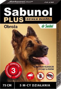 Dr Seidel SABUNOL PLUS - 75cm dog collar against fleas and ticks