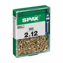 Box of screws SPAX 4081020200122 Wood screw Flat head (2 x 12 mm) (2,0 x 12 mm)