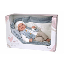 MUÑECAS ARIAS Elegance 40 cm Colin With Blanket Weight baby doll