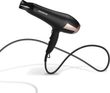 Hair dryers and hair brushes