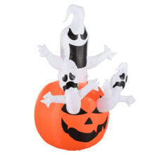 Купить новогодние гирлянды HOMCOM: Halloween Kürbis Geist 830-122