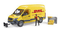 Bruder MB Sprinter DHL mit Fahrer| 02671