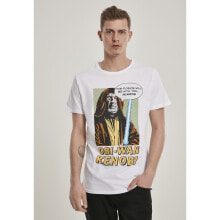 URBAN CLASSICS T-Shirt Obi-Wan Kenobi White