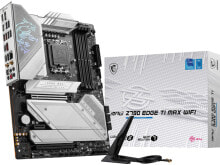 Купить игровые материнские платы MSI: MSI MPG Z790 EDGE TI MAX WIFI LGA 1700 12th-14th gen DDR5 Intel ATX Motherboard