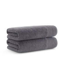 Aston and Arden anatolia Turkish Bath Towels (2 Pack), 30x60, 600 GSM, Woven Linen-Inspired Dobby, Ring Spun Combed Cotton, Low Twist