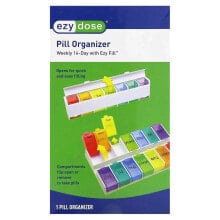 Weekly 14-Day with Ezy Fill Pill Organizer, 1 Count