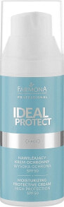 Feuchtigkeitsspendende Schutzcreme SPF50 - Farmona Professional Ideal Protect Moisturizing Protective Cream SPF50