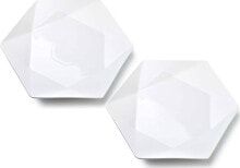 Тарелки affek Design RALPH WHITE Set of 2 flat plates 32.5cm x 28.5cm x h3cm