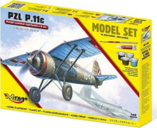 Сборные модели и аксессуары для детей mirage Plastic model Set Airplane P.11C
