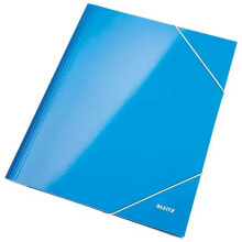 LEITZ WOW Paperboard A4 3 Flaps Folder