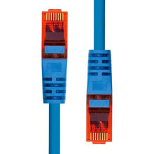 Кабели и разъемы для аудио- и видеотехники ProXtend V-6UTP-03BL сетевой кабель Синий 3 m Cat6 U/UTP (UTP)