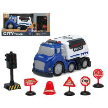 Toy cars and equipment for boys