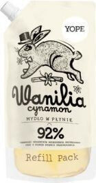 Yope Mydło w płynie Wanilia Cynamon 500 ml - opakowanie uzupełniające