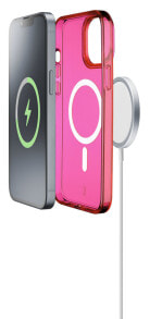Чехлы для мобильных телефонов cellularline Gloss Mag чехол для мобильного телефона 15,5 cm (6.1&quot;) Крышка Розовый, Прозрачный, Белый GLOSSMAGIPH14P