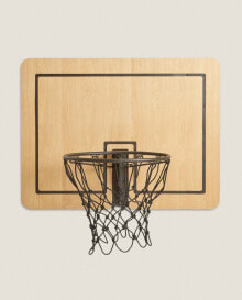 Racks and rings for basketball