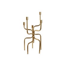 Candle Holder Home ESPRIT Golden Metal 25 x 25 x 51 cm