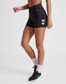 Купить женское нижнее белье и купальники Hummel: hummel – Hmlcore xk – Shorts in Schwarz mit Hüftbund