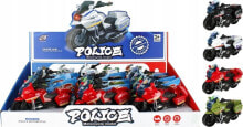 Mega Creative MOTOCYKL POLICJA P/B 13CM MIX4 MC DISP12/144/288