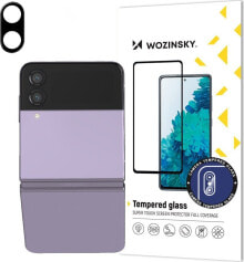 Wozinsky Wozinsky Full Camera Glass szkło hartowane Samsung Galaxy Z Flip 4 na aparat kamerę 9H