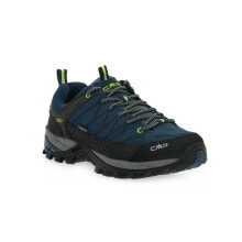 Мужская спортивная обувь для треккинга Мужские кроссовки спортивные треккинговые синие текстильные низкие демисезонные CMP Rigel Low