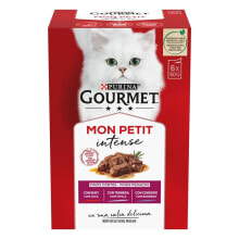 PURINA Gourmet Mon Petit 50g food for cats with meet 6 units